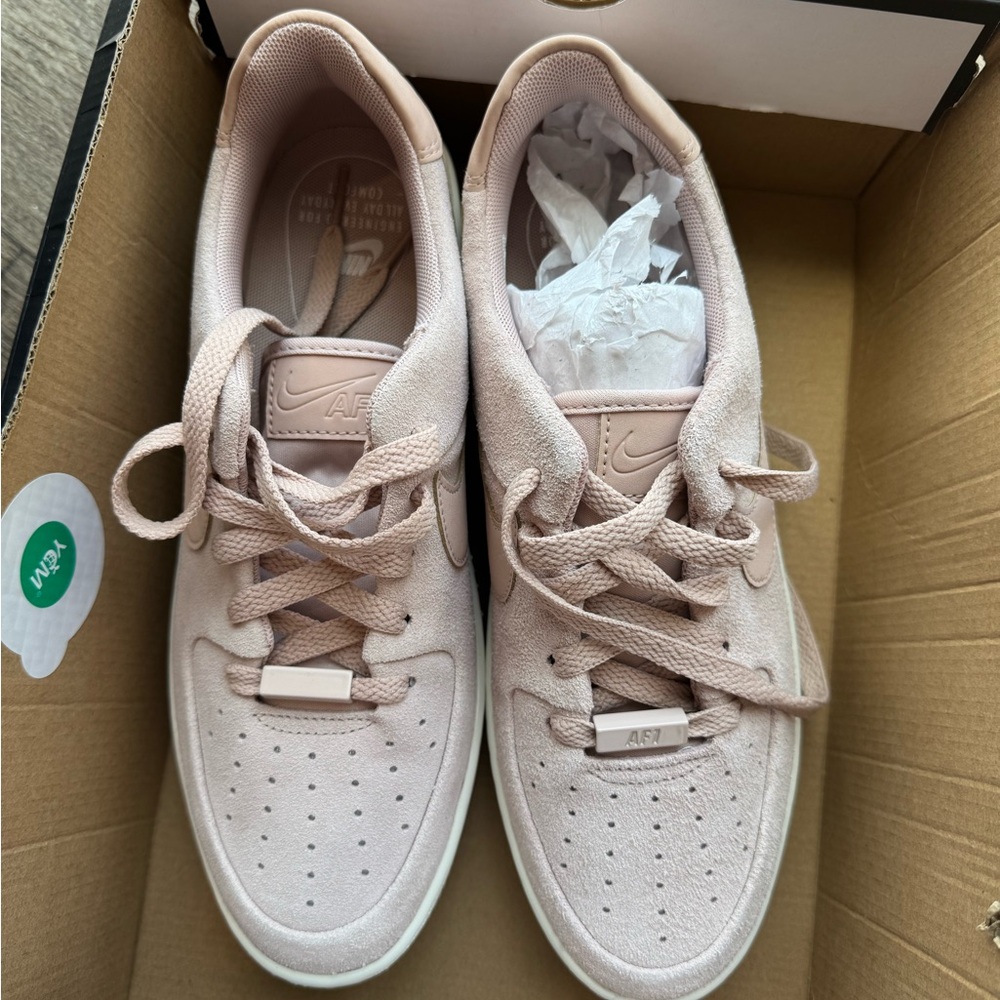 Nike Womens Air Force 1 Sage AR5339-604 Pink Casual